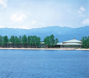 Отель Grand Park Hotel Okubiwako Makino  Такасима